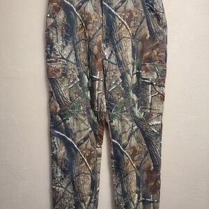 Cabela's camo green and khaki cargo pants